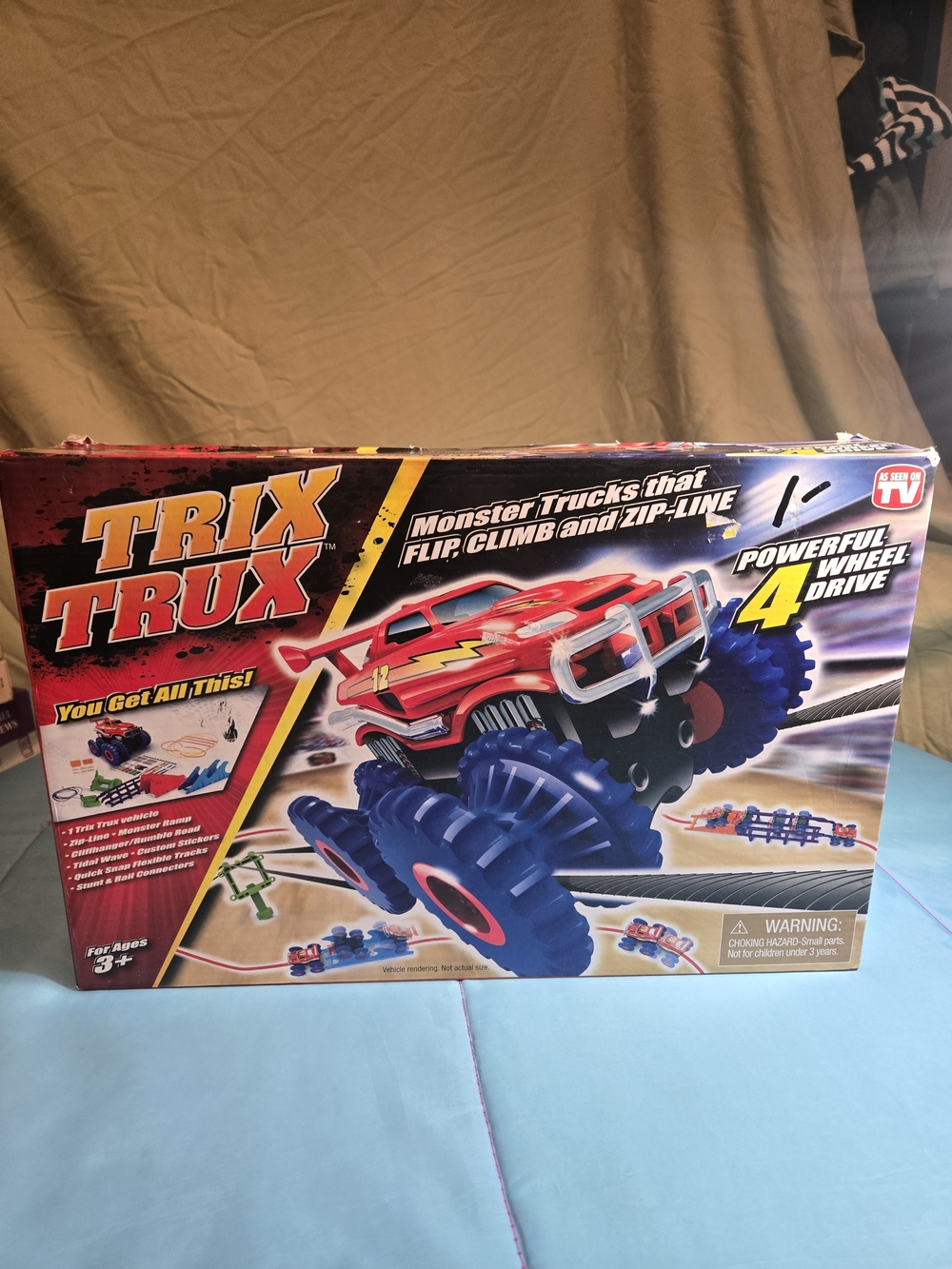 Trix TruX Monster Truck 4-Wheel Drive Toy Tristar Product Used Complete